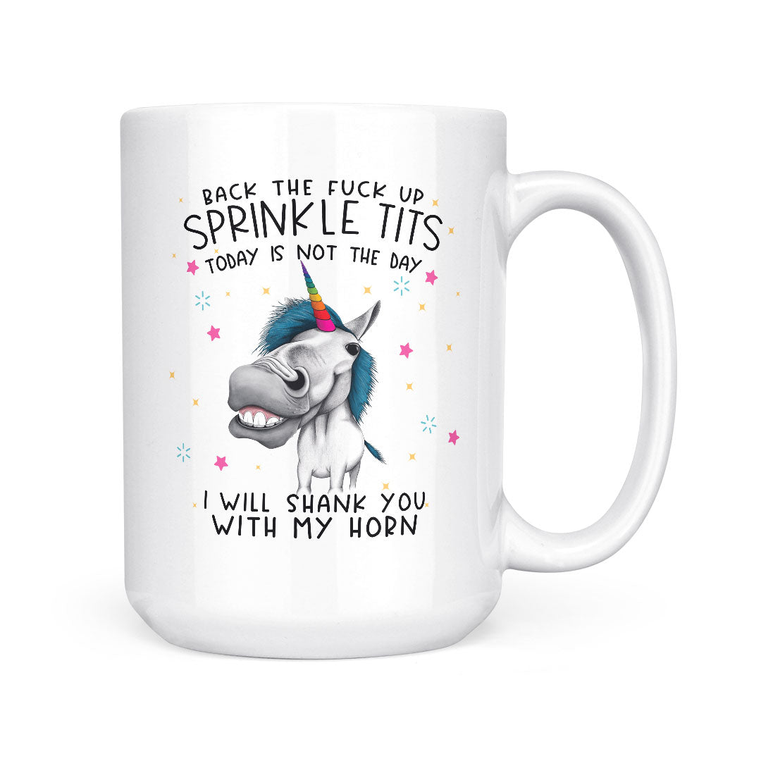 Back The Fuck Up Sprinkle Tits | Mug