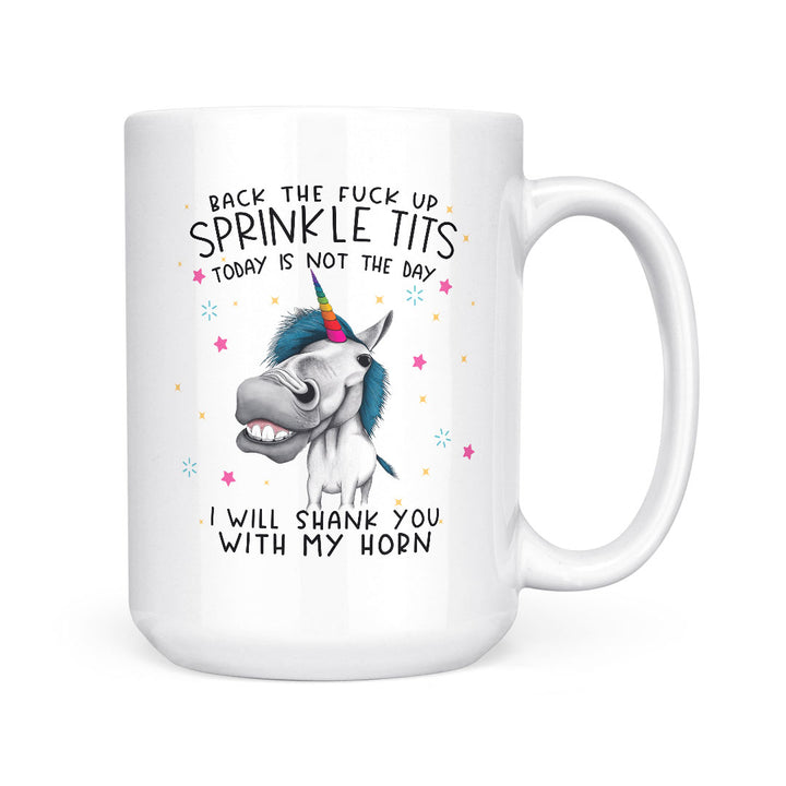 Back The Fuck Up Sprinkle Tits | Mug