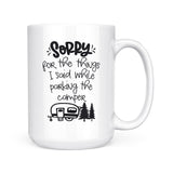Sorry (Camper) | Mug