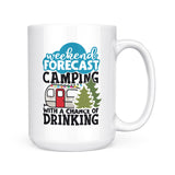 Weekend Forecast - Camping | Mug