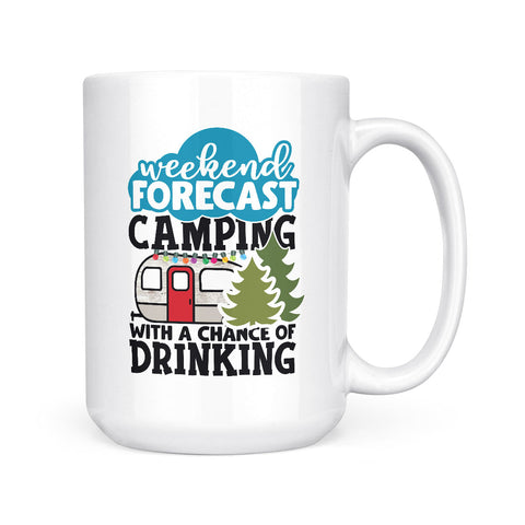 Weekend Forecast - Camping | Mug