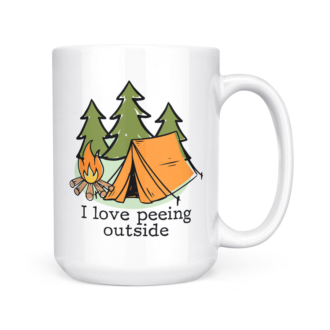 I Love Peeing Outside | Mug