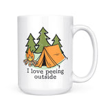 I Love Peeing Outside | Mug