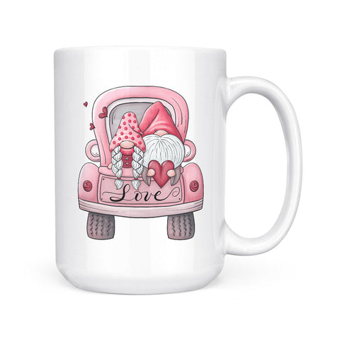 Valentine Truck Gnomes | Mug