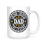 Dad - The Man | 15oz Mug