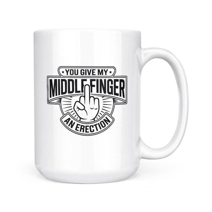 Middle Finger Erection | Mug