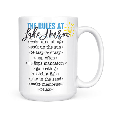 Lake Rules (Custom) | Mug