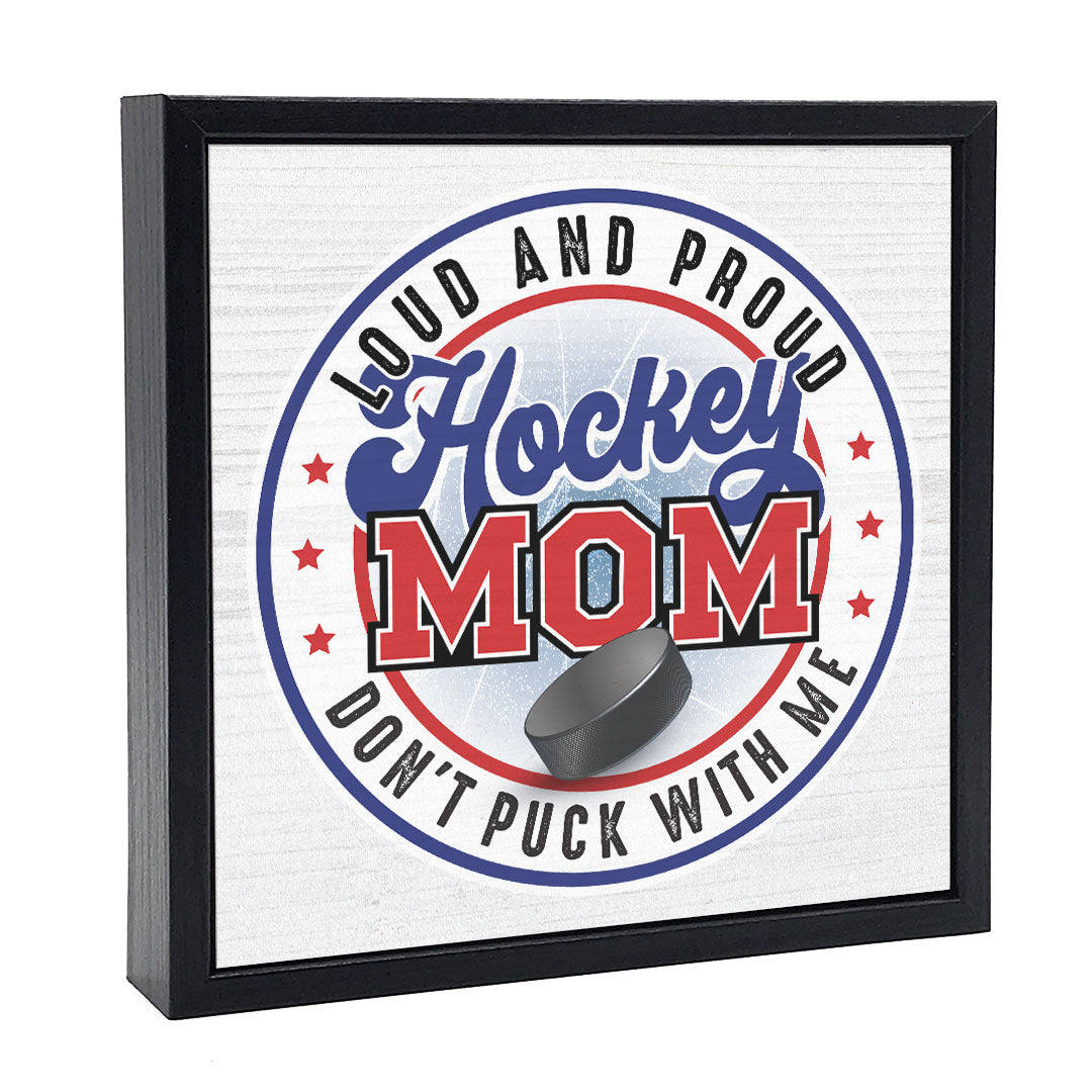 Hockey Mom | Wood Sign