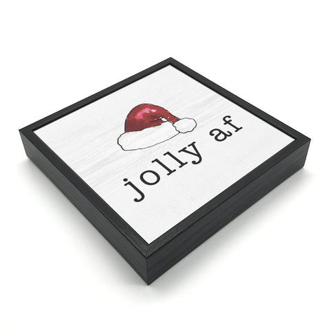 Jolly AF | 'Chunky' Wood Sign