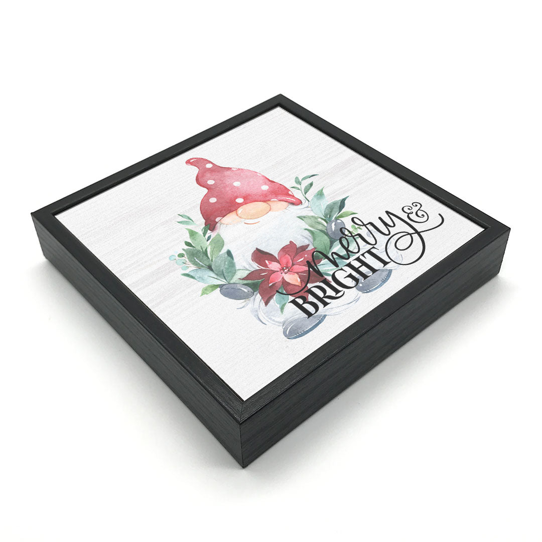 Merry &amp; Bright | Wood Sign