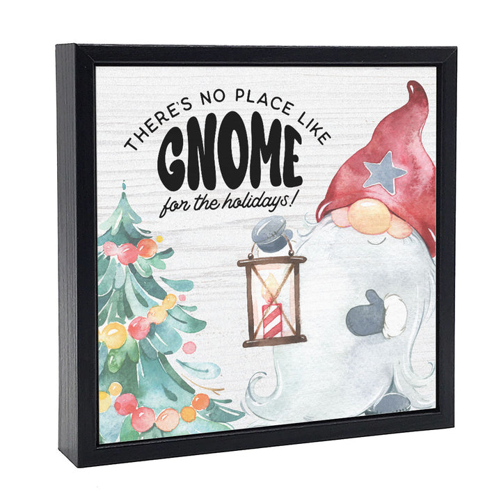 No Place Like Gnome | Wood Sign