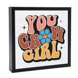 You Grow Girl | 'Chunky' Wood Sign