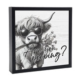 Are You Pooping | Wood Sign