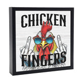 Chicken Fingers | Wood Sign