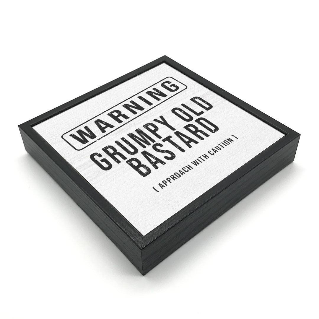 Grumpy Old Bastard | Wood Sign