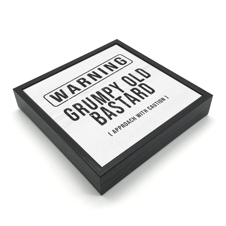Grumpy Old Bastard | Wood Sign