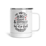 I'm Mostly Peace, Love | Mug