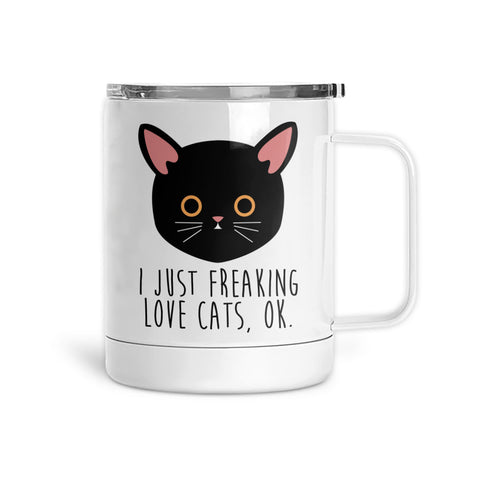 I Freaking Like Cats | Mug