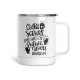 Coffee Scrubs & Rubber Gloves | Mug