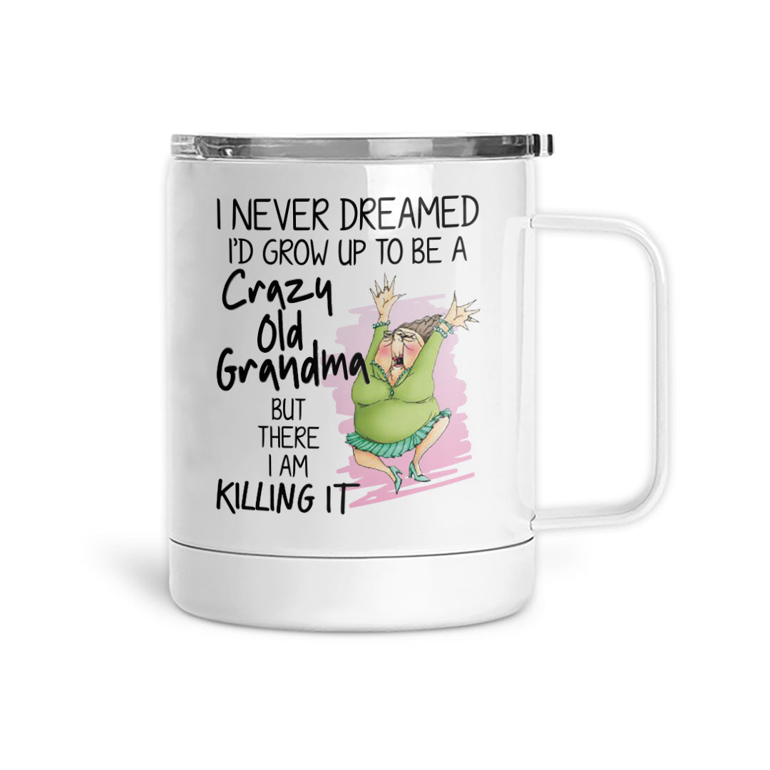 Crazy Old Grandma | Mug