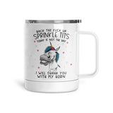 Back The Fuck Up Sprinkle Tits | Mug