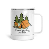 I Love Peeing Outside | Mug