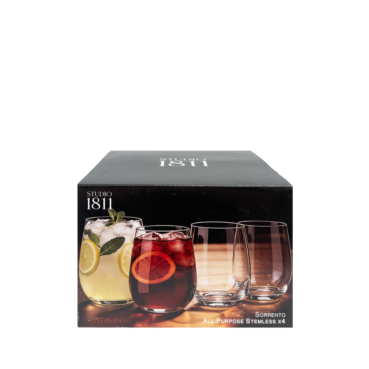 Sorrento Stemless Glasses 540ml | Set of 4