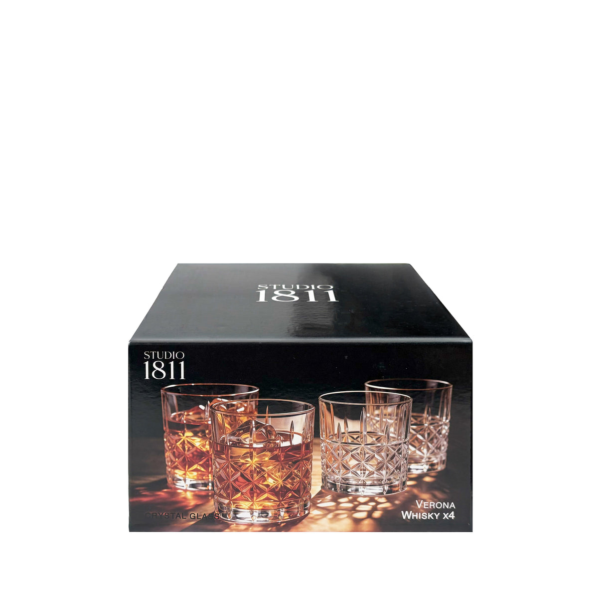 Verona Double Old Fashioned Glasses 350ml | Set of 4