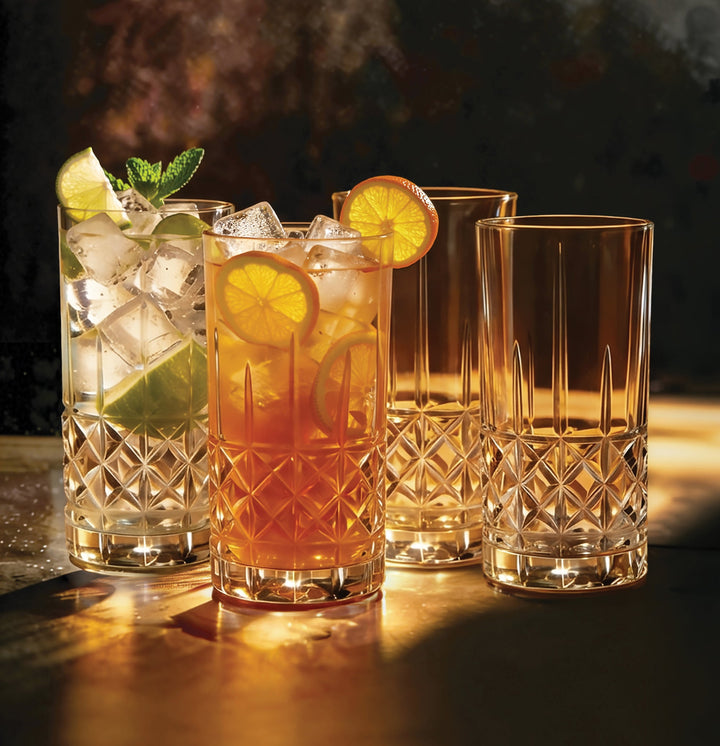 Verona Highball Glasses 410ml | Set of 4