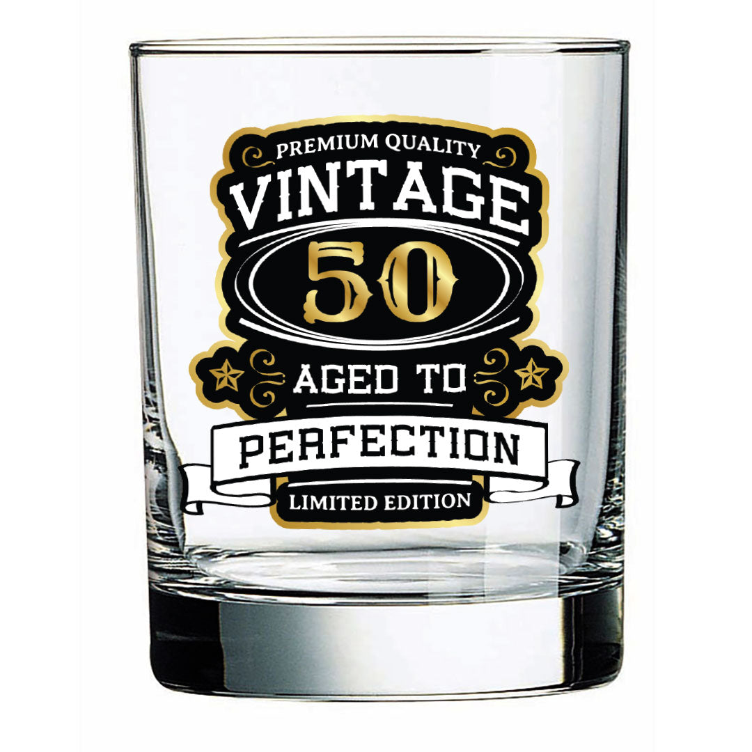 Vintage Birthday 50 | Double Rocks