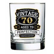 Vintage Birthday 70 | Double Rocks