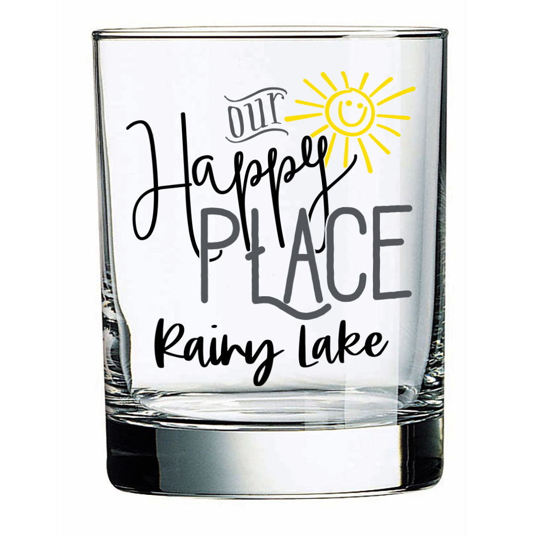Our Happy Place (Custom) | Liquor Glass