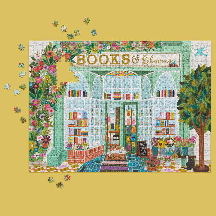 Books and Blooms | 1000 Piece Puzzle