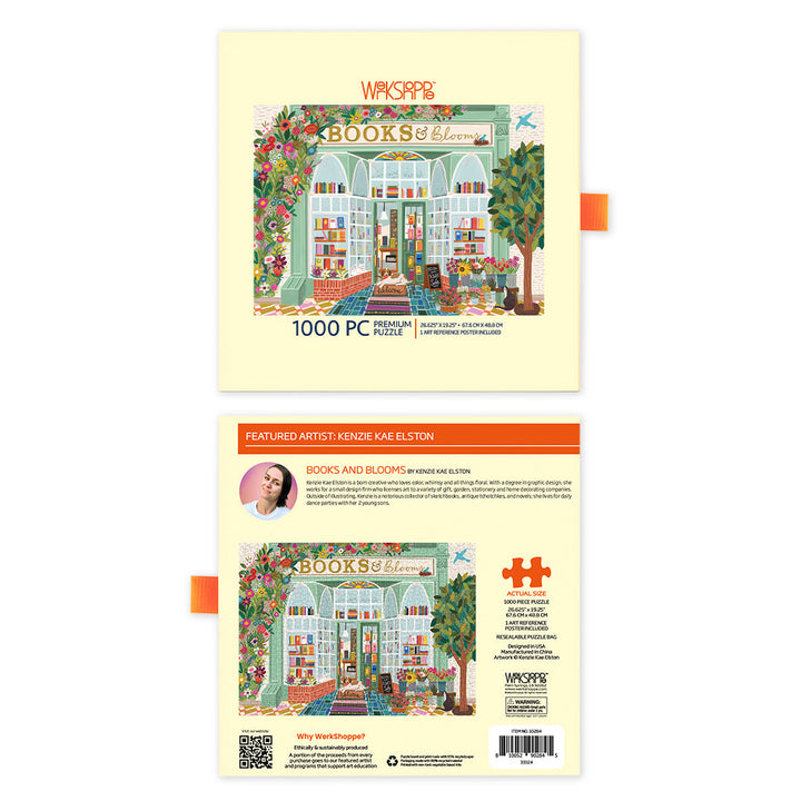 Books and Blooms | 1000 Piece Puzzle