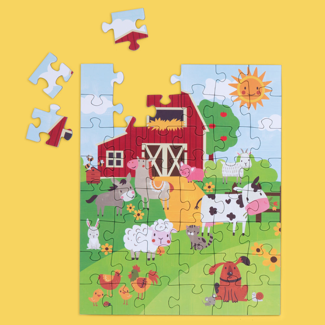 Farm Life | 48 Piece Puzzle Snax