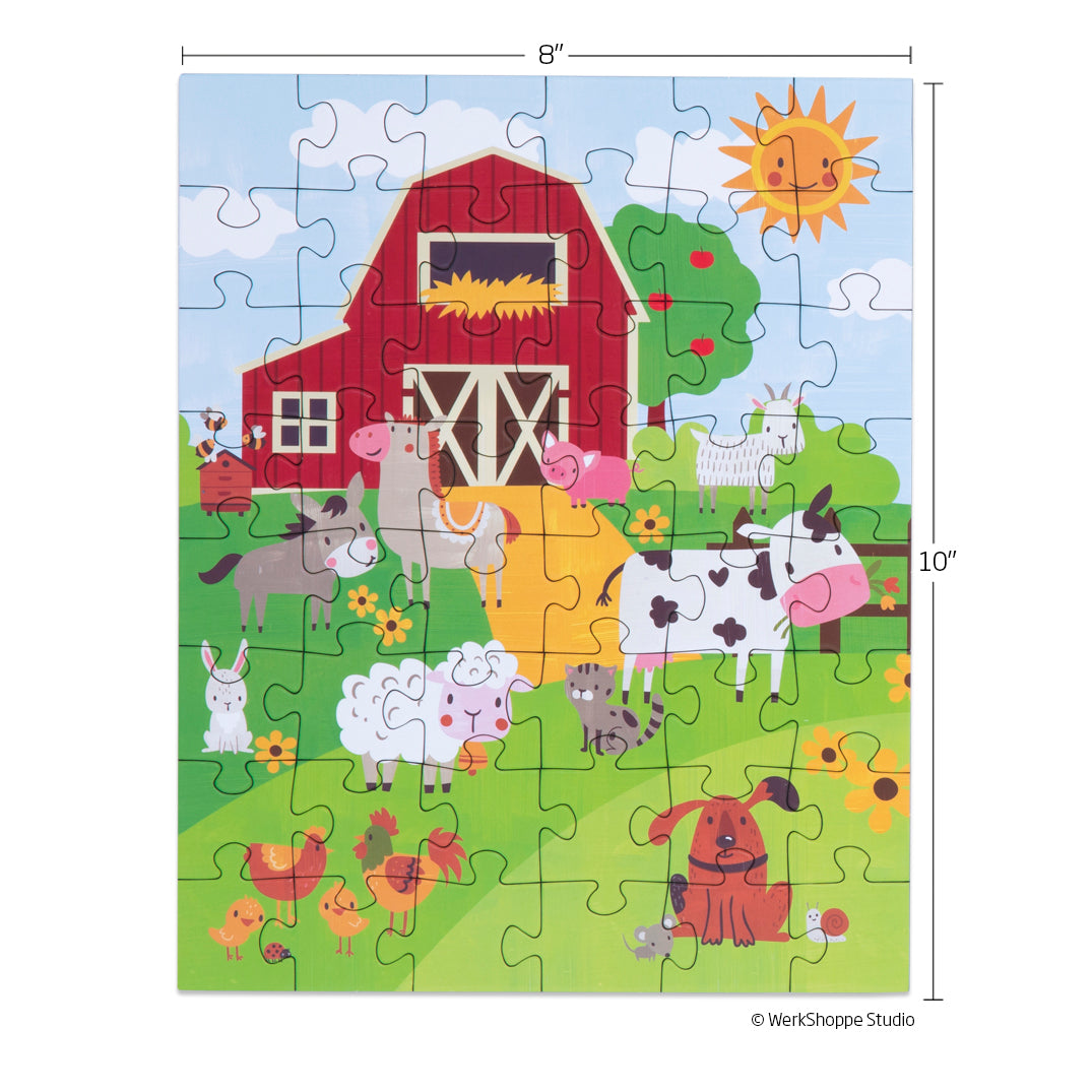 Farm Life | 48 Piece Puzzle Snax