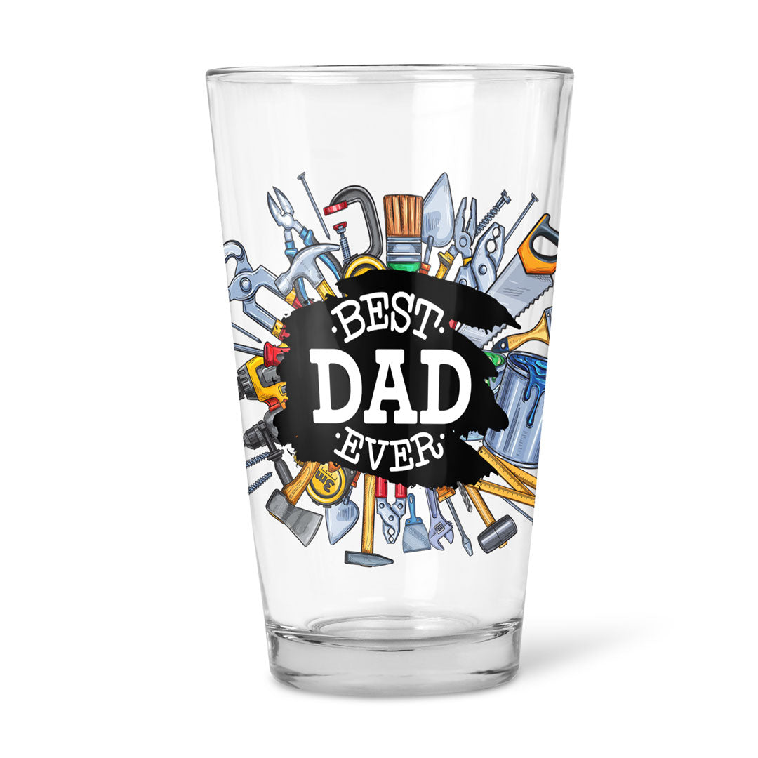 Best Dad Ever | Beer Glass