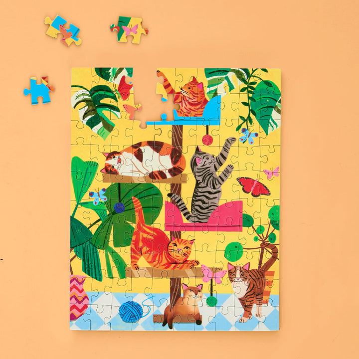 Cat Tree | 100 Piece Puzzle Snax