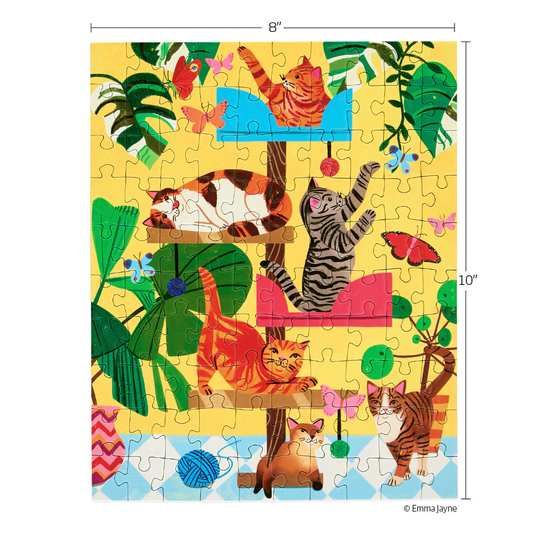 Cat Tree | 100 Piece Puzzle Snax