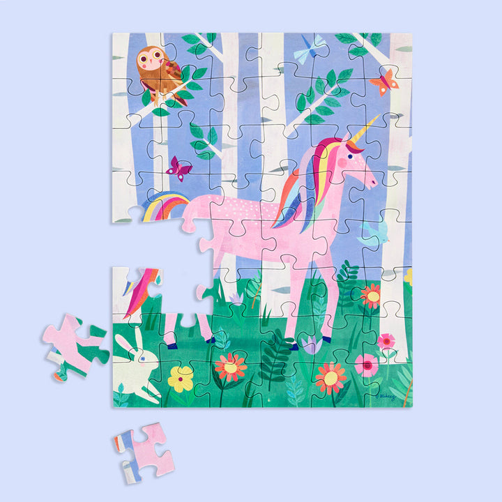 Unicorn Forest | 48 Piece Puzzle Snax