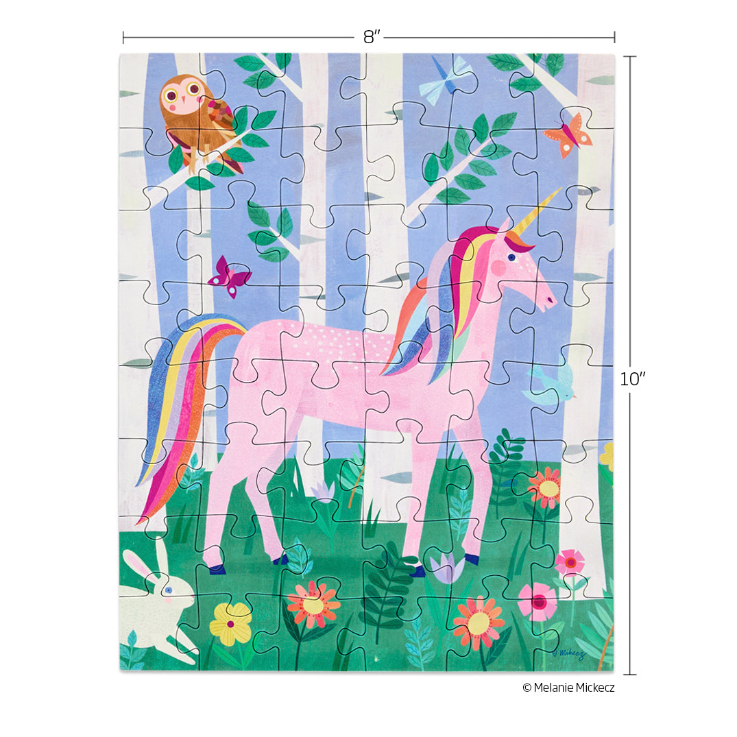 Unicorn Forest | 48 Piece Puzzle Snax