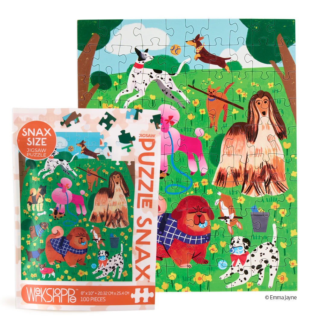 Puppy Park | 100 Piece Puzzle Snax
