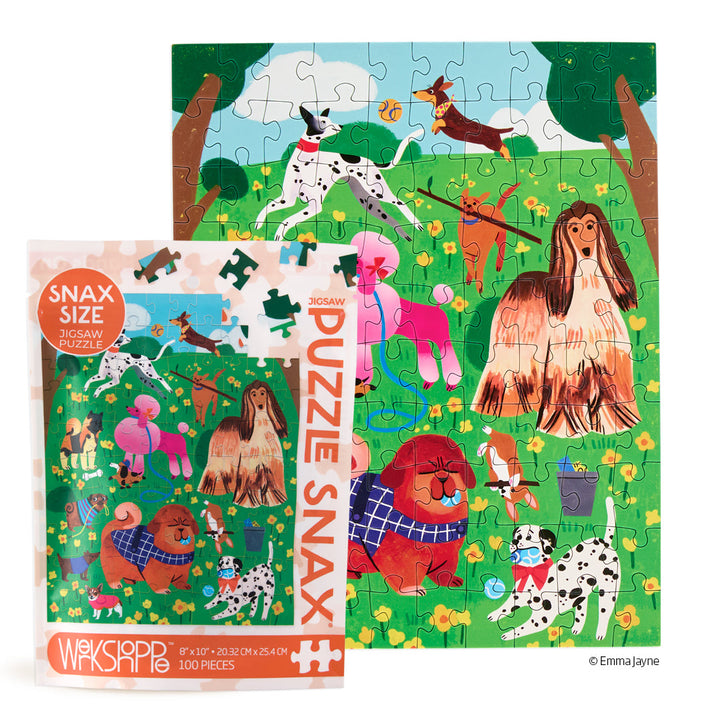 Puppy Park | 100 Piece Puzzle Snax