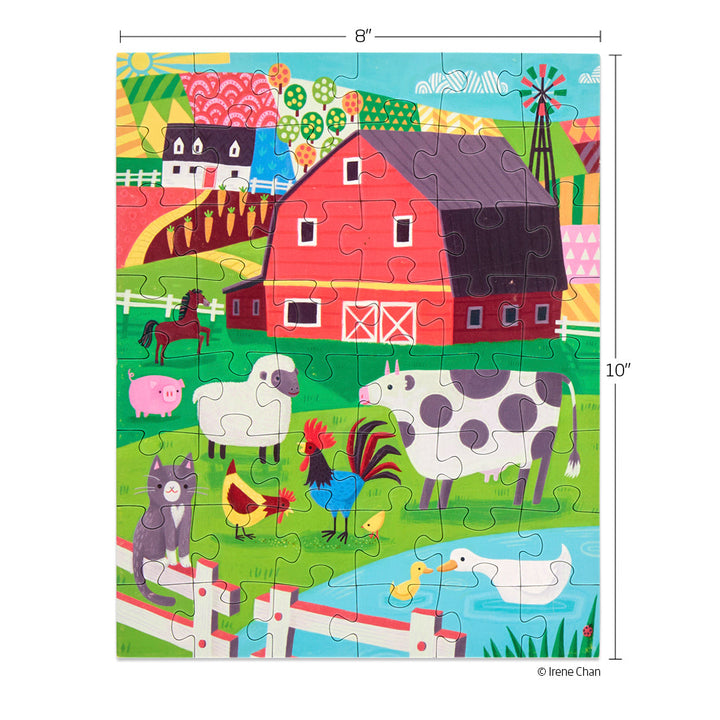 Farm Friends | 48 Piece Puzzle Snax