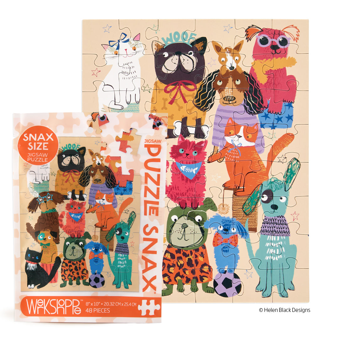 Fur Babies | 48 Piece Puzzle Snax
