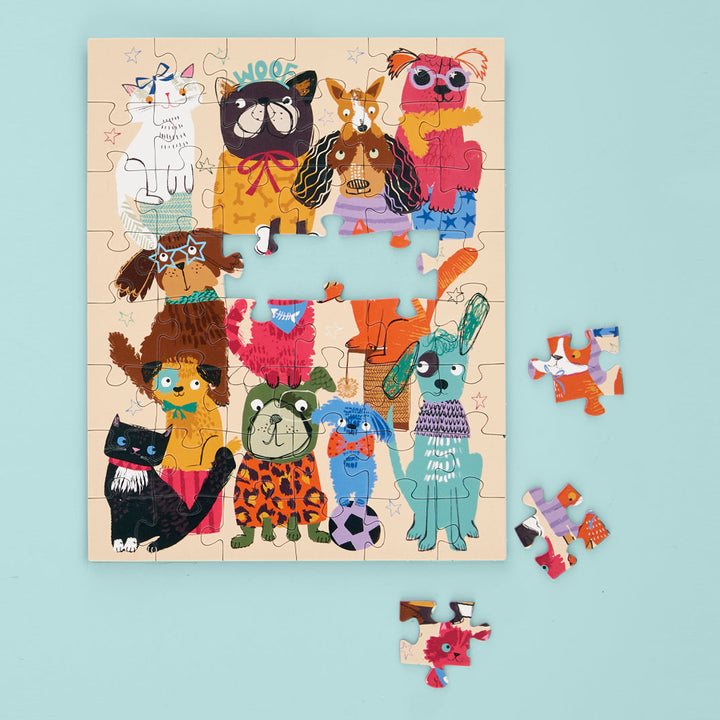 Fur Babies | 48 Piece Puzzle Snax