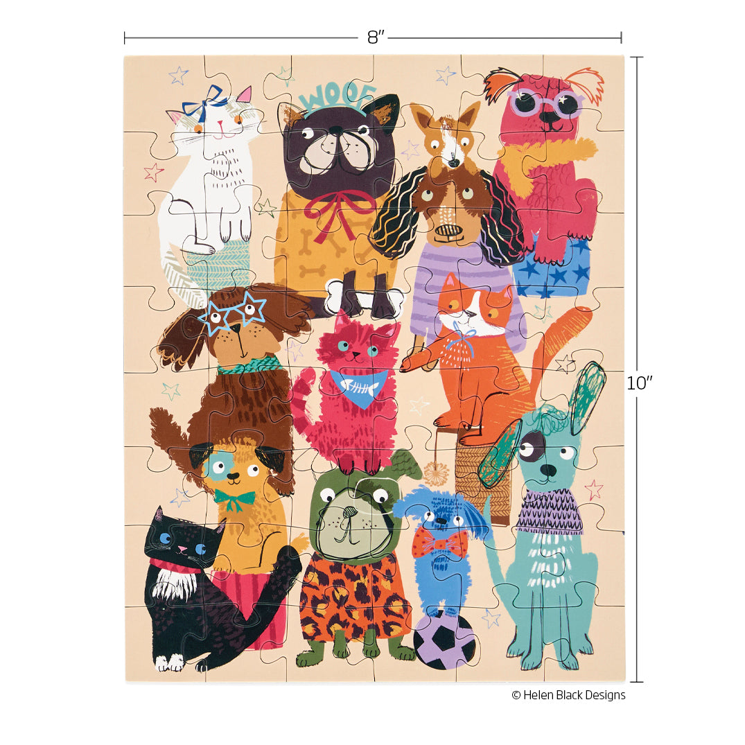 Fur Babies | 48 Piece Puzzle Snax