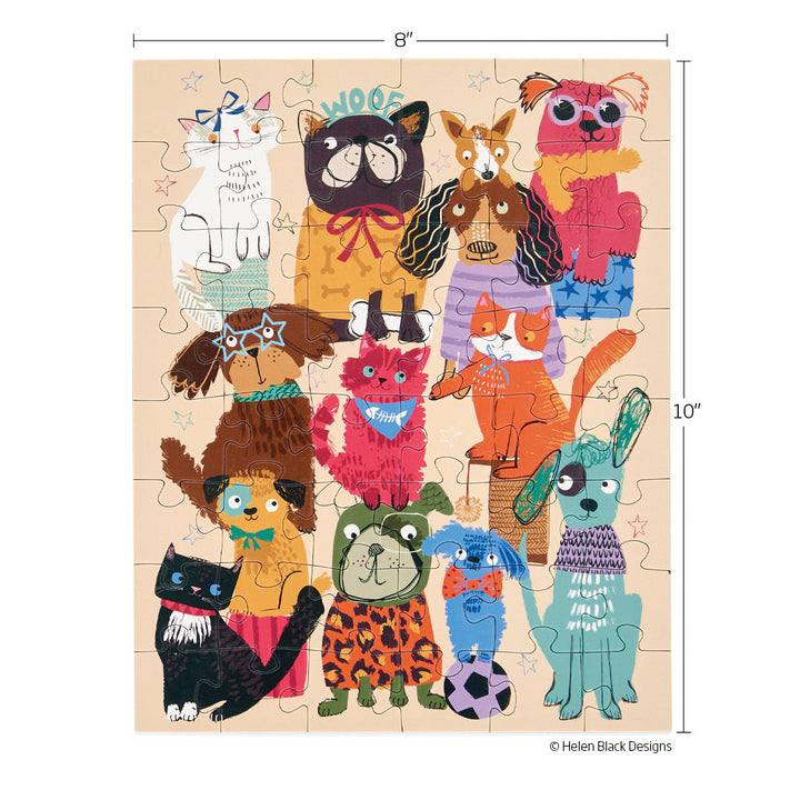 Fur Babies | 48 Piece Puzzle Snax