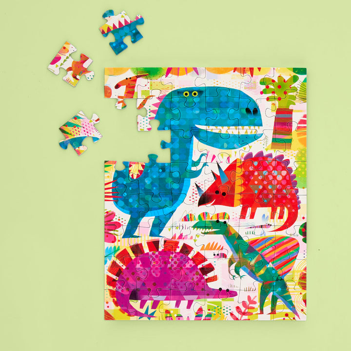 Dinosaur Day | 48 Piece Puzzle Snax