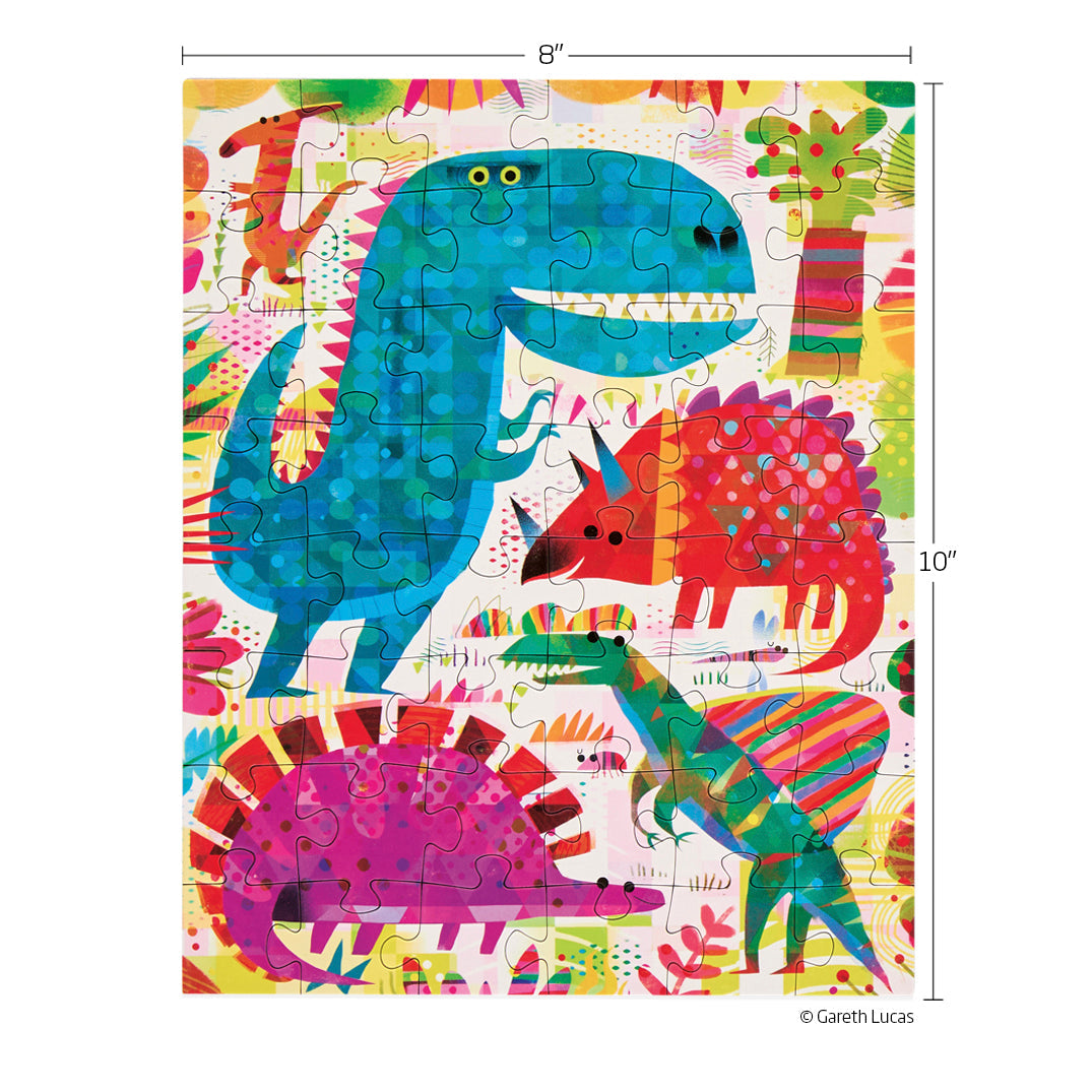Dinosaur Day | 48 Piece Puzzle Snax